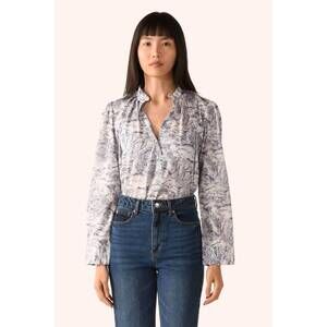 NEW CISSA the puff shirt in sea spirit